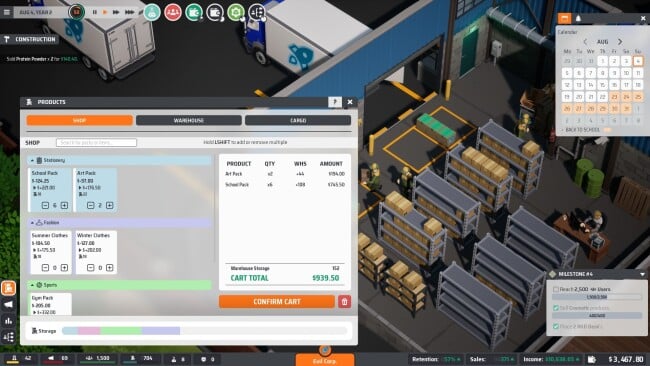 E-Shop Tycoon PC Screenshot
