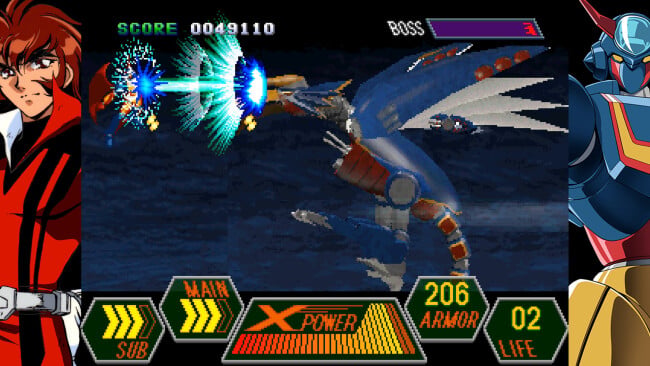 70s-style Robot Anime Geppy-X PC Screenshot
