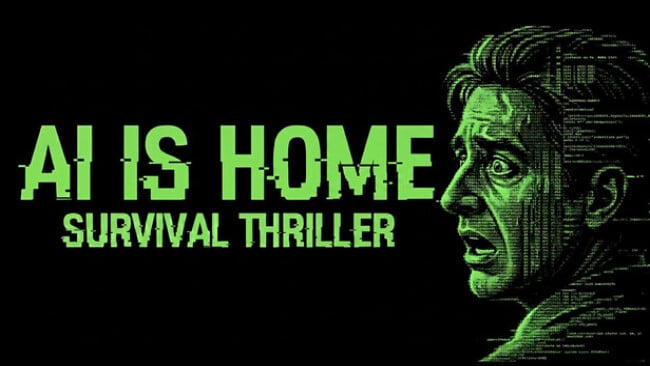 AI is Home – Survival Thriller Cover Art