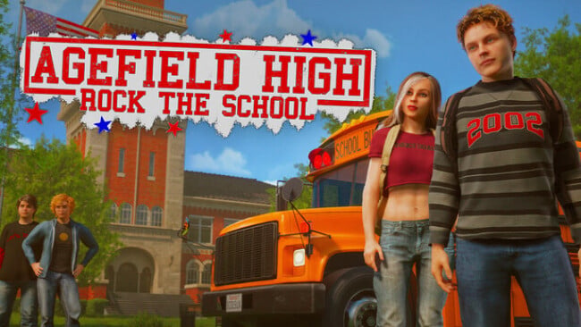 Agefield High: Rock the School Cover Art
