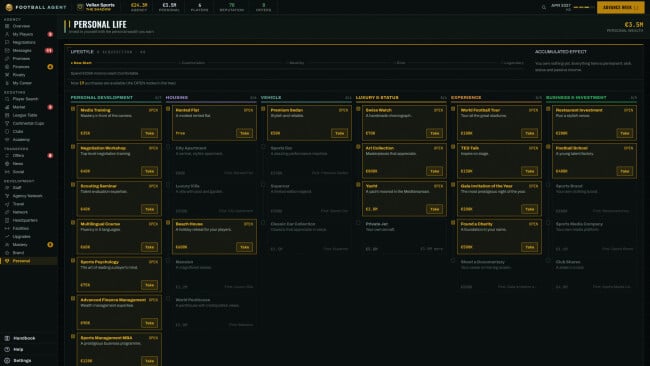 Football Agent PC Screenshot