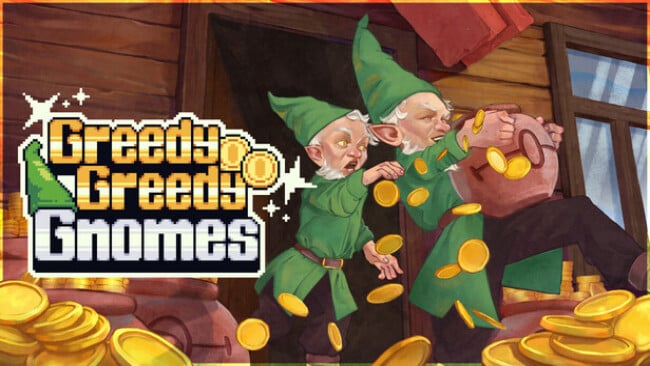 Greedy Greedy Gnomes Cover Art