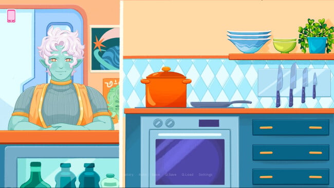 Love at The Milky Way Diner PC Screenshot