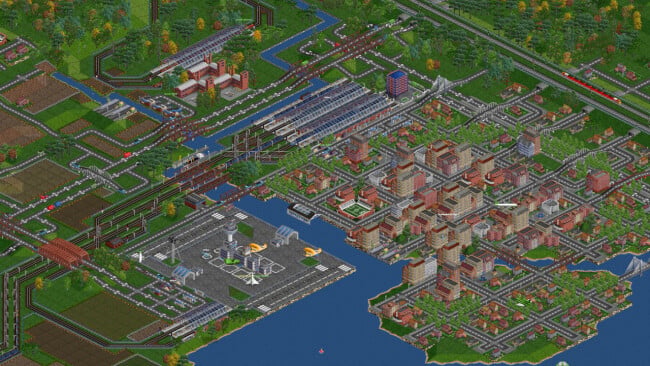 OpenTTD PC Screenshot