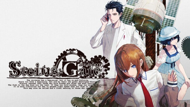 STEINS;GATE RE:BOOT Cover Art