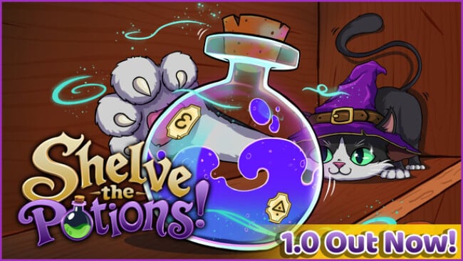 Shelve the Potions! Cover Art
