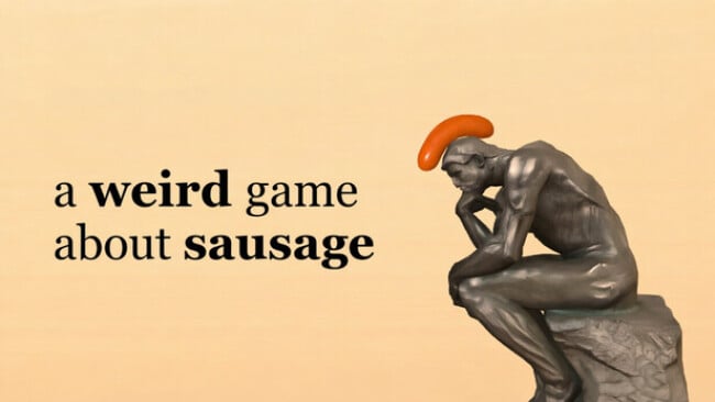 a weird game about sausage Cover Art