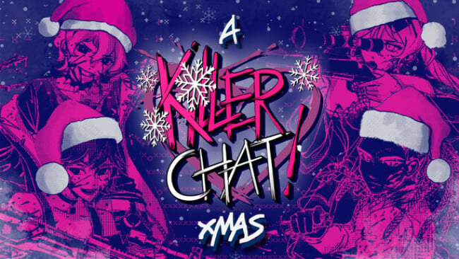 A Killer Chat! Christmas Cover Art