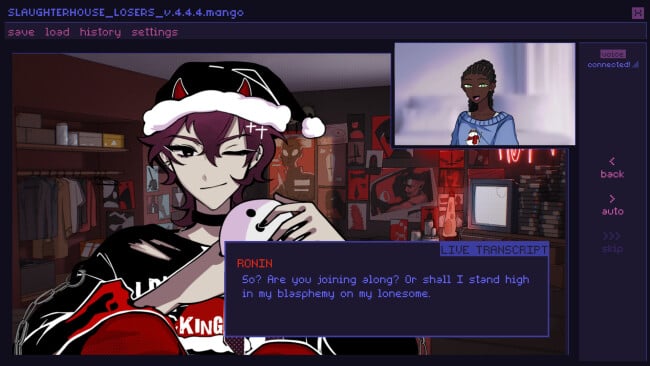 A Killer Chat! Christmas PC Screenshot