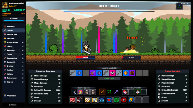Between Adventures IDLE PC Screenshot