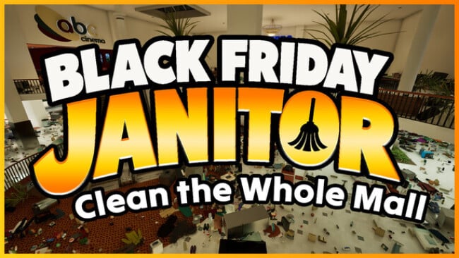 Black Friday Janitor: Clean the Whole Mall Cover Art