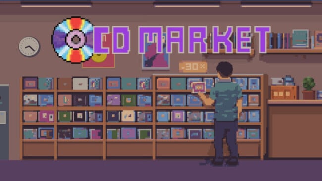 CD Market – Music Label Sim Cover Art