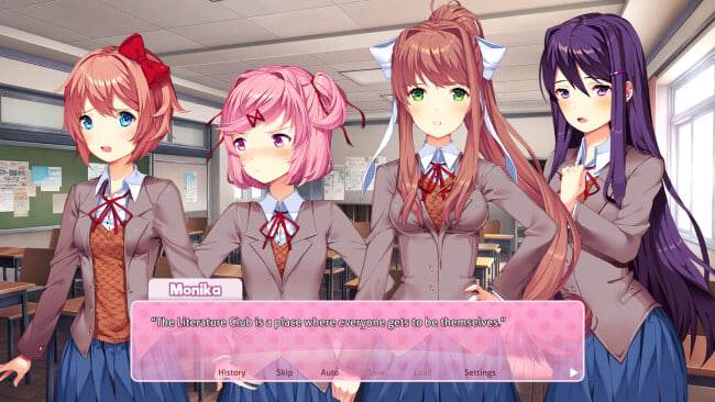 Doki Doki Literature Club Plus! PC Screenshot