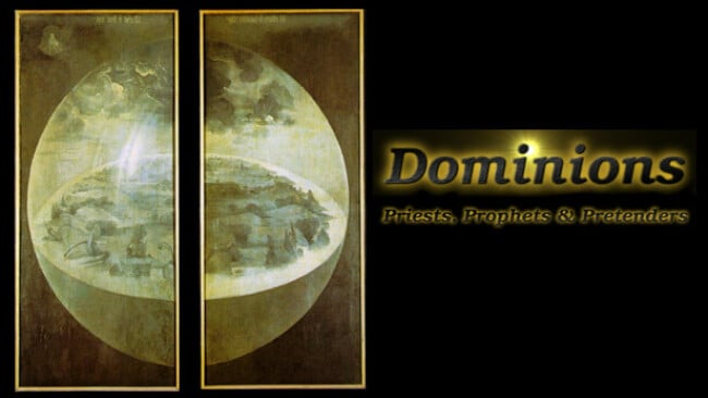 Dominions – Priests, Prophets & Pretenders Cover Art
