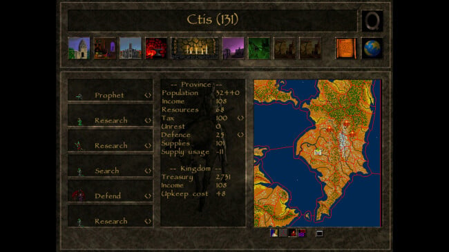 Dominions – Priests, Prophets & Pretenders PC Screenshot