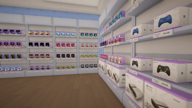 GameZone – Game Store Simulator PC Screenshot