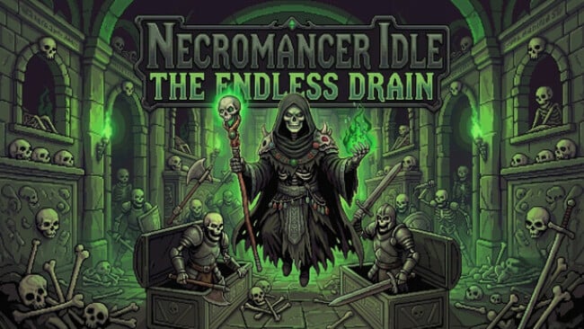 Necromancer Idle: The Endless Drain Cover Art