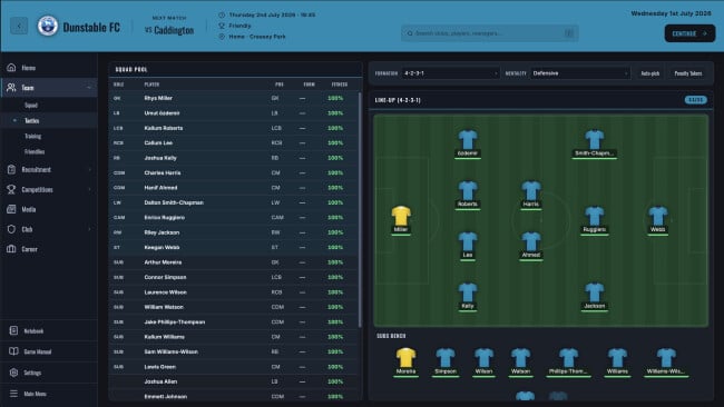 Non-League Manager PC Screenshot