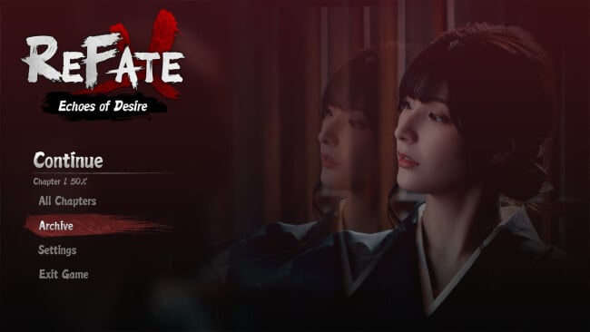 Refate: Echoes of Desire PC Screenshot
