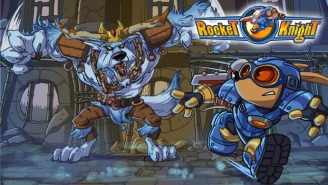 Rocket Knight Cover Art