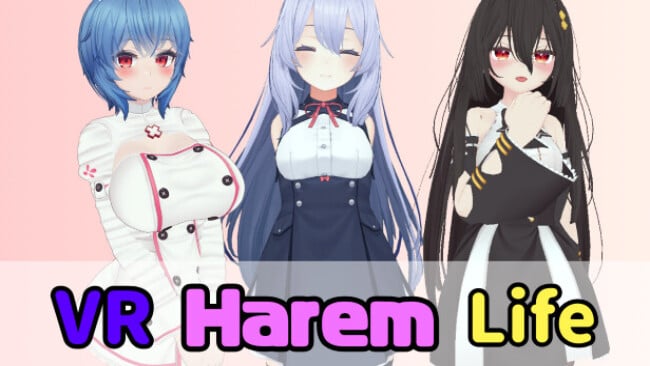 VR Harem Life ~ Your Room Became a Hang-Out for Girls!? ~ Cover Art