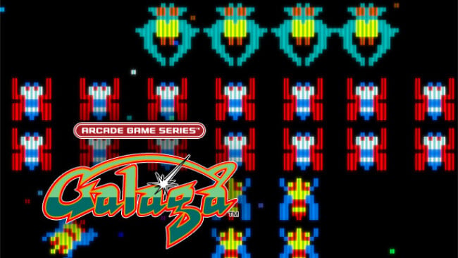 ARCADE GAME SERIES: GALAGA Cover Art