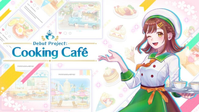 Debut Project: Cooking Café Cover Art