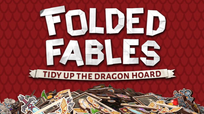 Folded Fables: Tidy Up The Dragon Hoard Cover Art