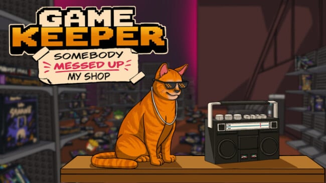 Game Keeper: Somebody Messed Up My Shop! Cover Art