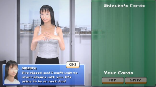 Girlfriend Strip Blackjack PC Screenshot