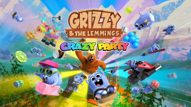 Grizzy and the Lemmings – Crazy Party Cover Art