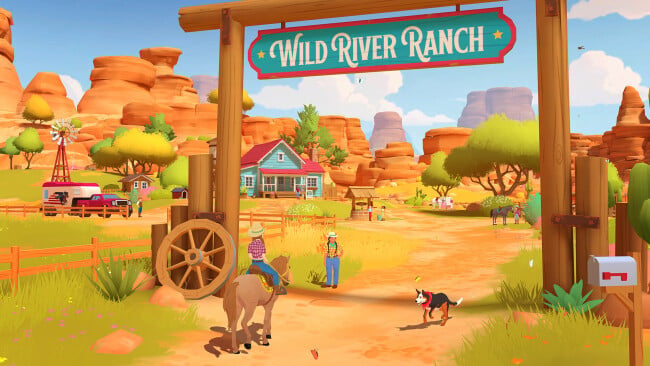 HORSE CLUB Ride West PC Screenshot