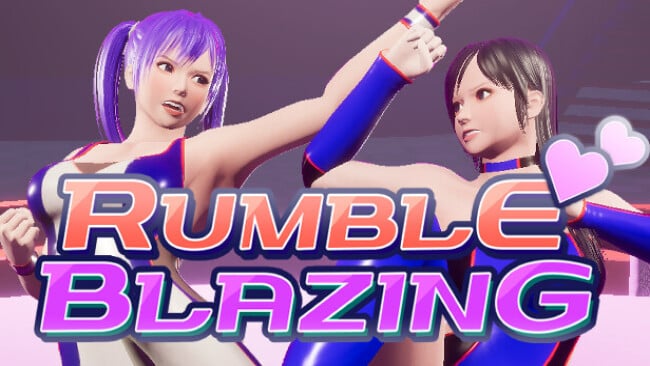 RUMBLE BLAZING Cover Art