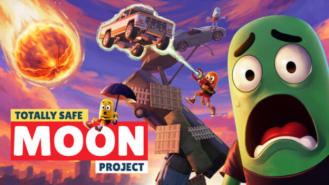 Totally Safe Moon Project Cover Art