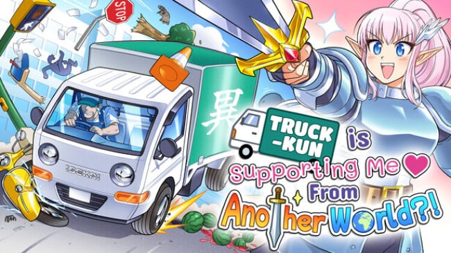 Truck-kun is Supporting Me from Another World?! Cover Art